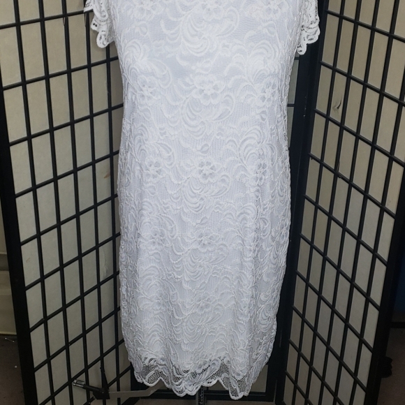 Ambiance White Sun Dress - Picture 2 of 4